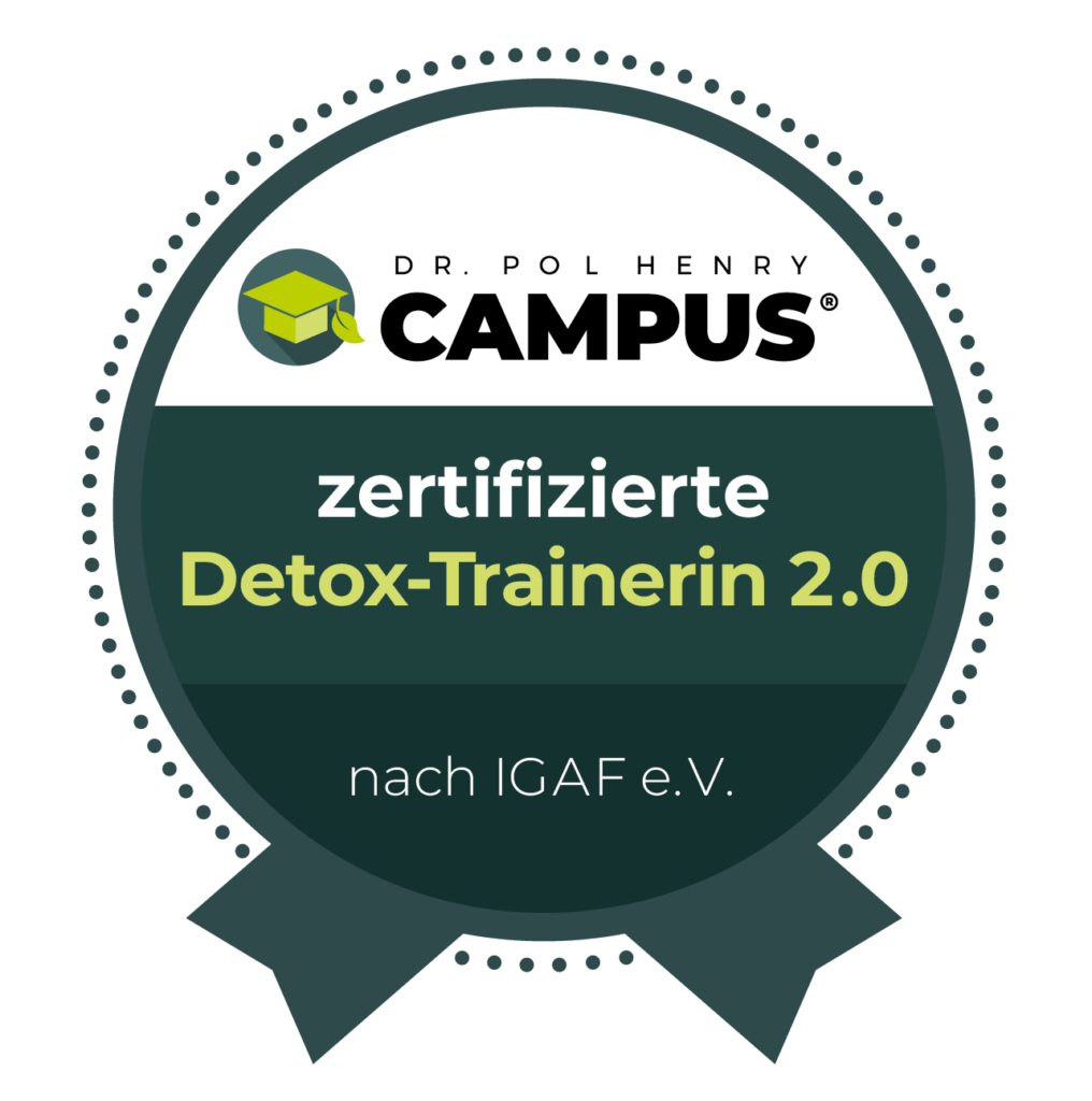 Siegel Detoxtrainerin